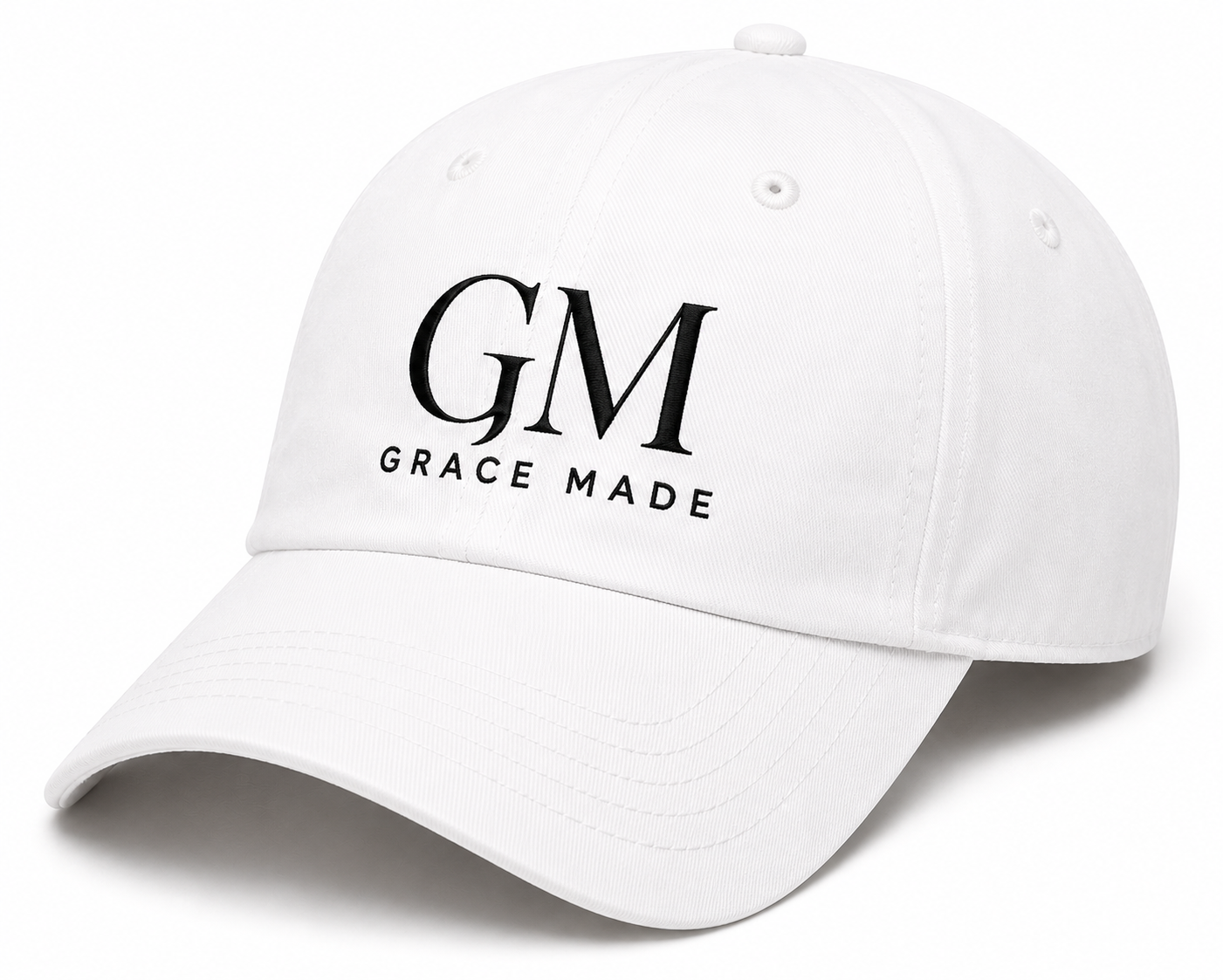 GM Cap White in White